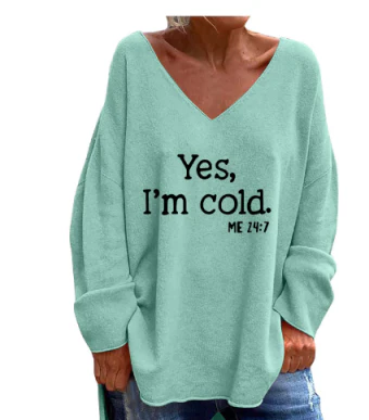 Silasa | Maglia da donna con scollo a V