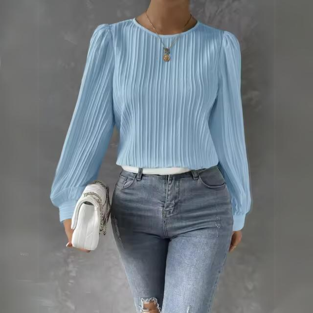 Reidun - Camicetta casual a maniche lunghe