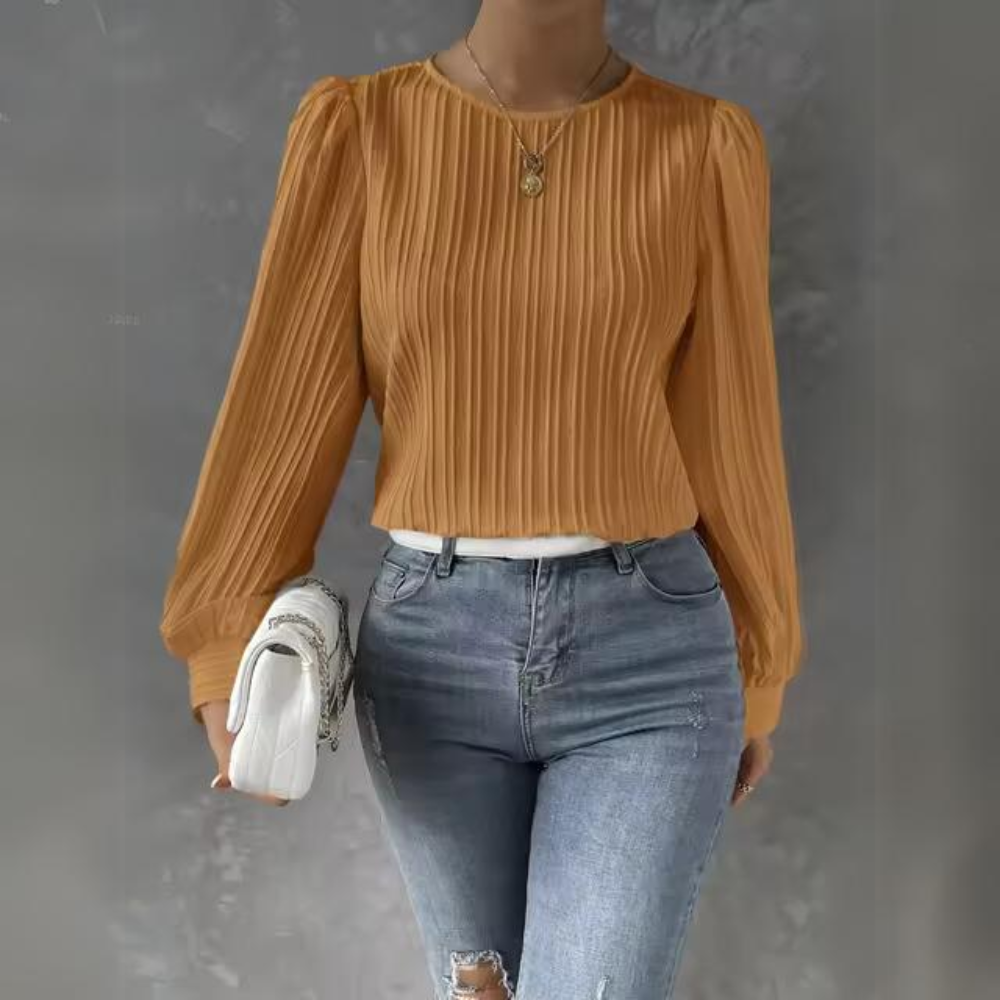 Reidun - Camicetta casual a maniche lunghe