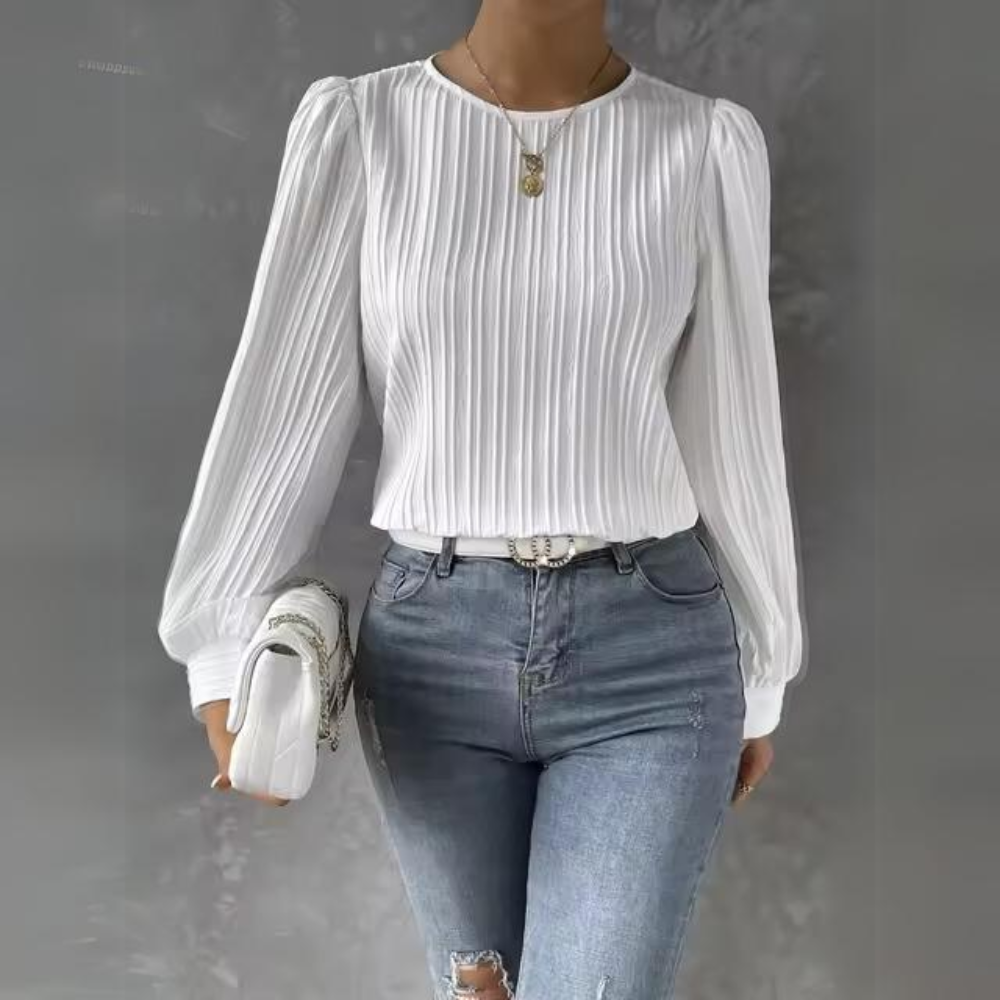 Reidun - Camicetta casual a maniche lunghe