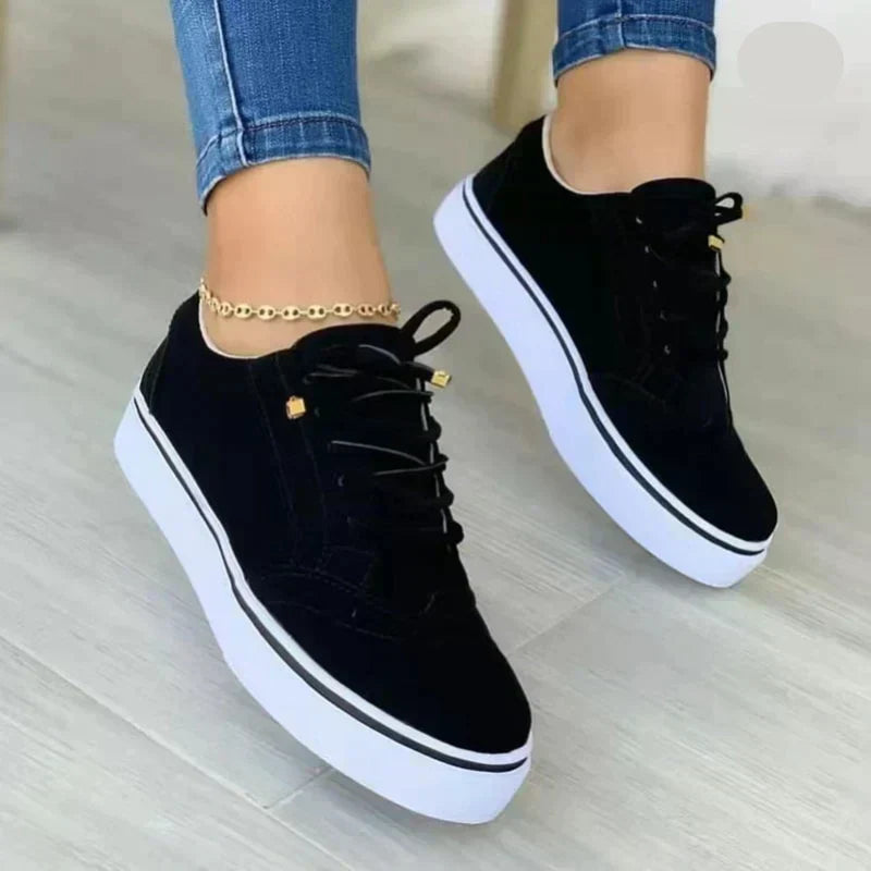 Sneaker Casual Moda Versatile Scarpe Allacciate