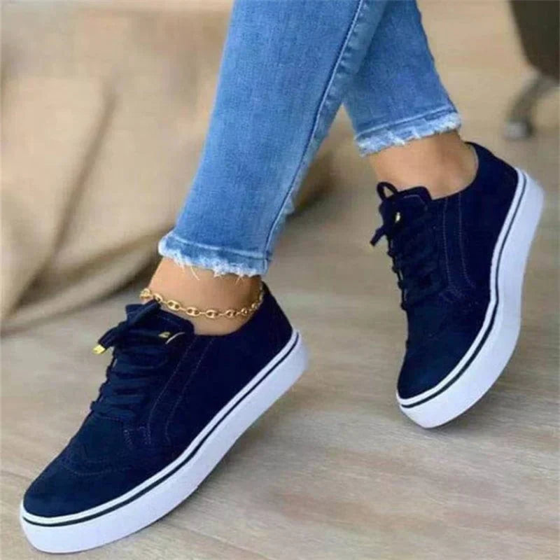 Sneaker Casual Moda Versatile Scarpe Allacciate