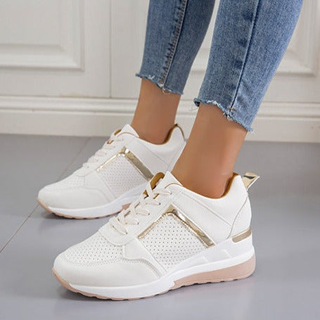 Scarpe da ginnastica con piattaforma e lacci Scarpe casual