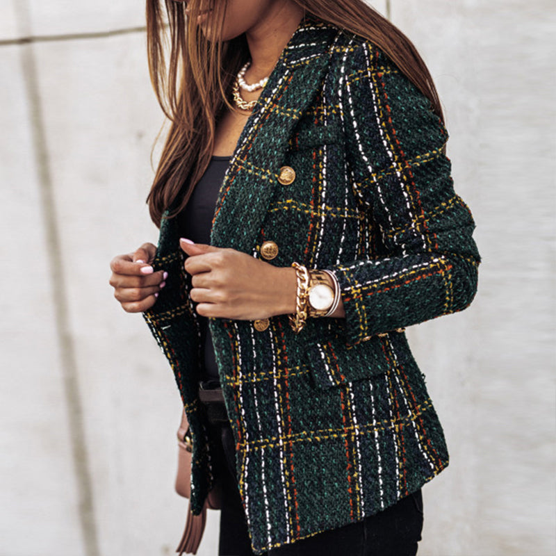 Tove - Blazer a quadri chic