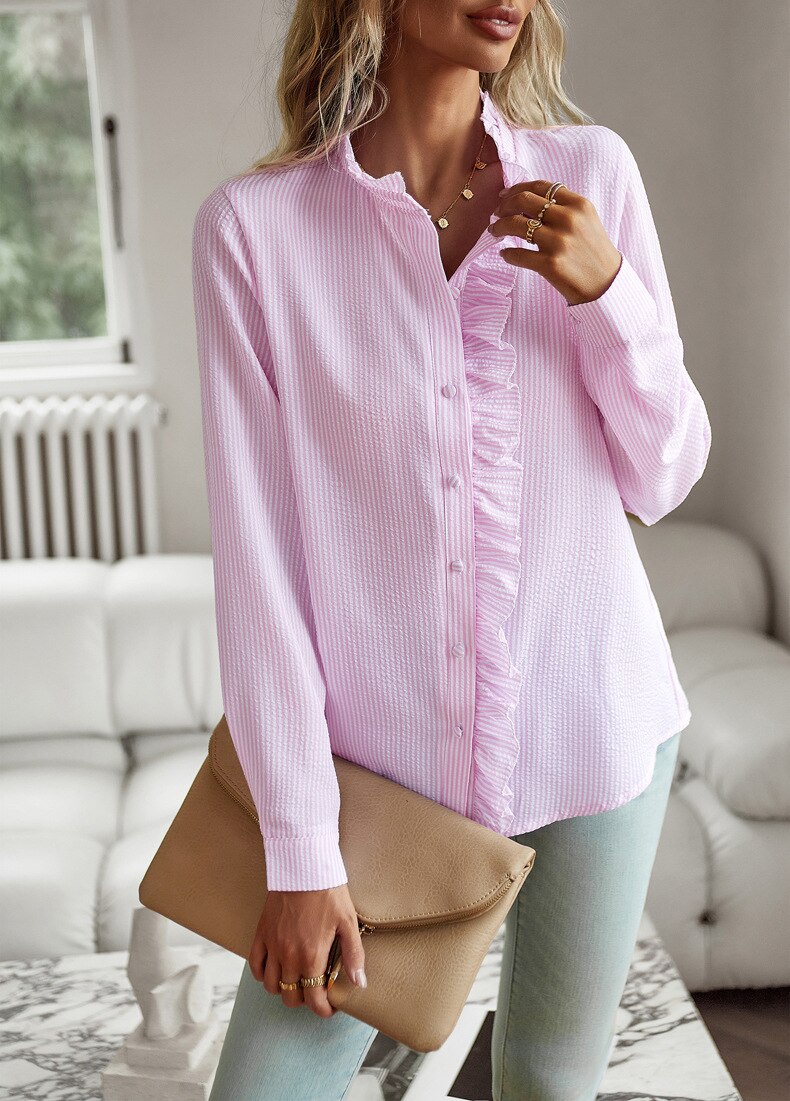 XENA - Camicia in pizzo vintage