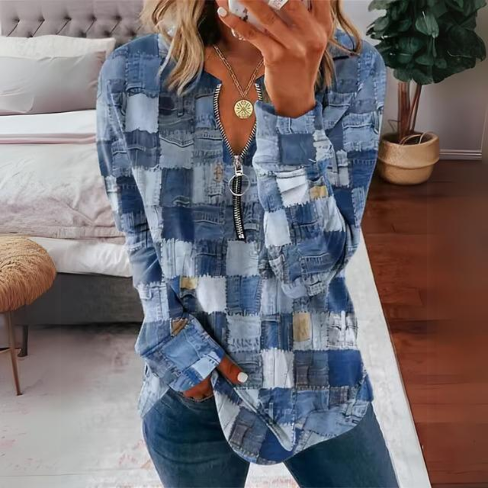 Saskia - Felpa oversize Dames