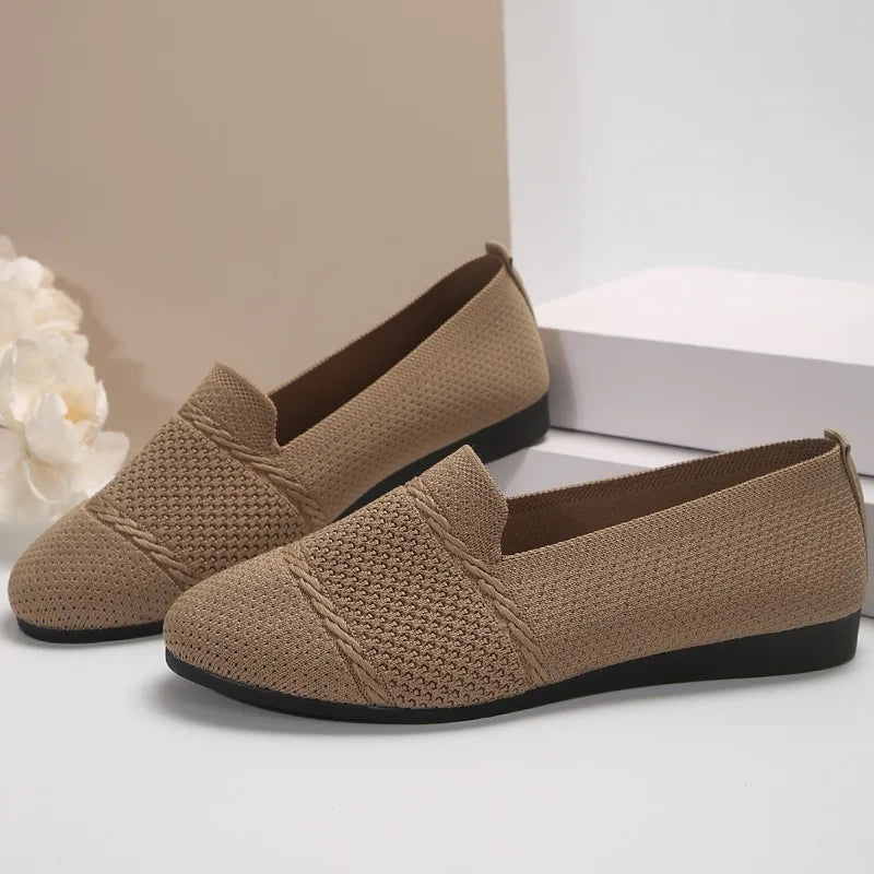Scarpe casual da donna in maglia