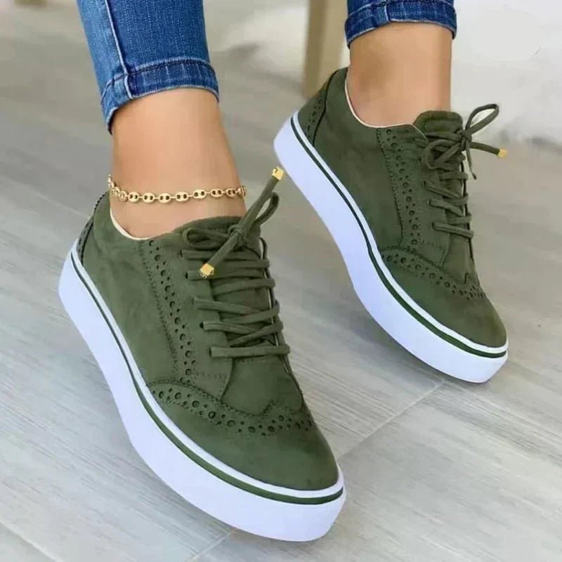 Sneaker Casual Moda Versatile Scarpe Allacciate