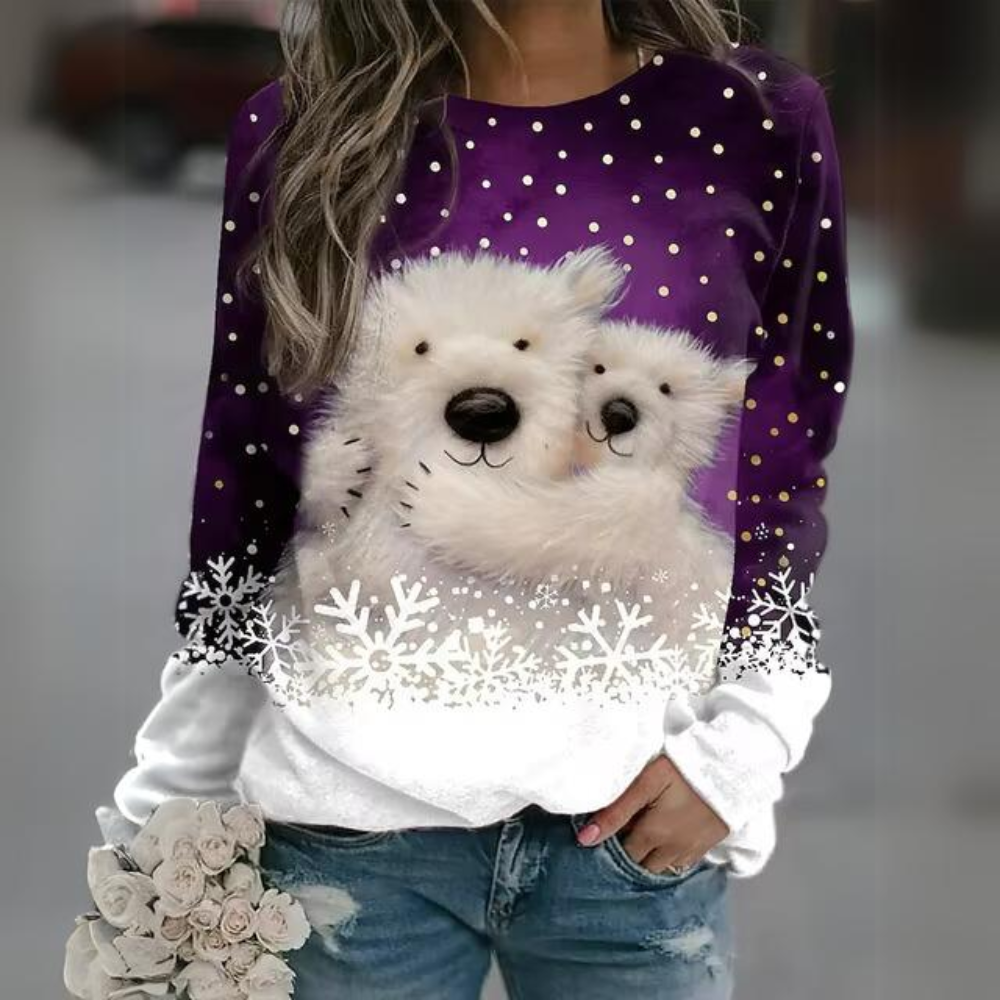 Selma - Warm Animal Sweatshirt