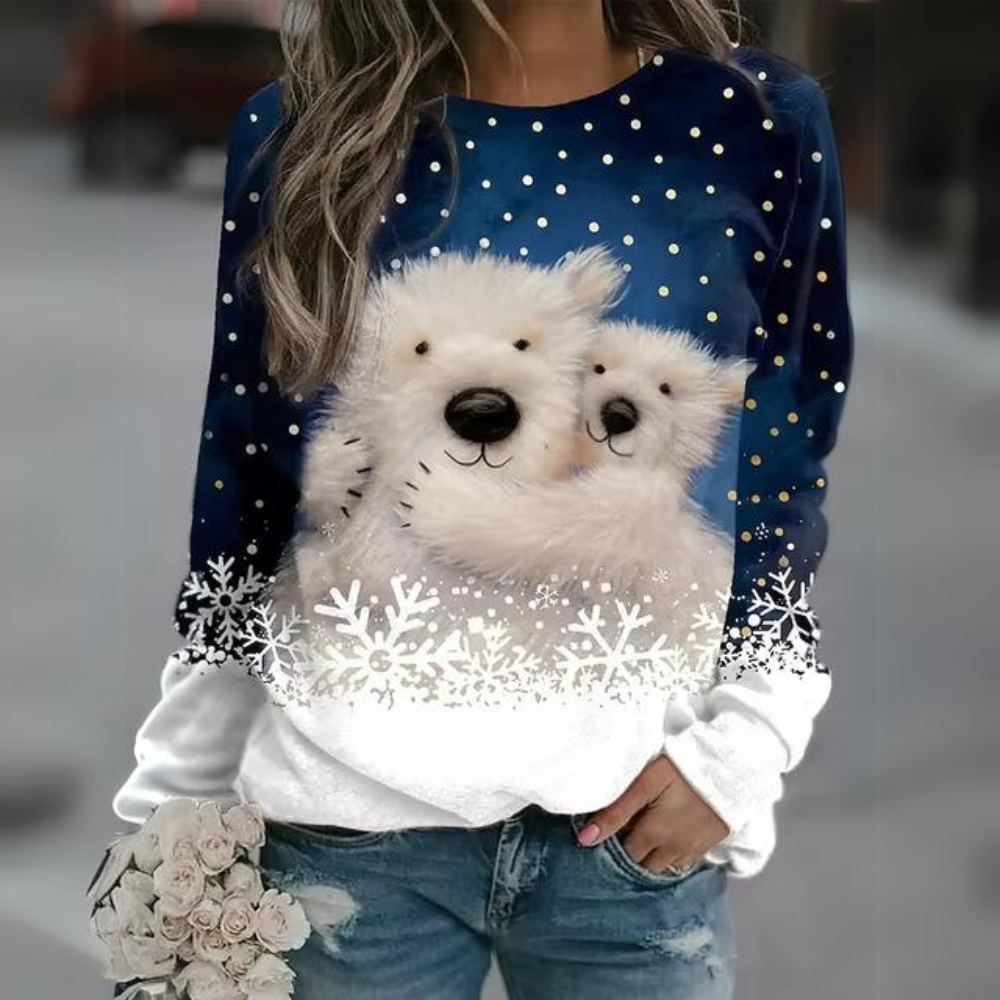 Selma - Warm Animal Sweatshirt