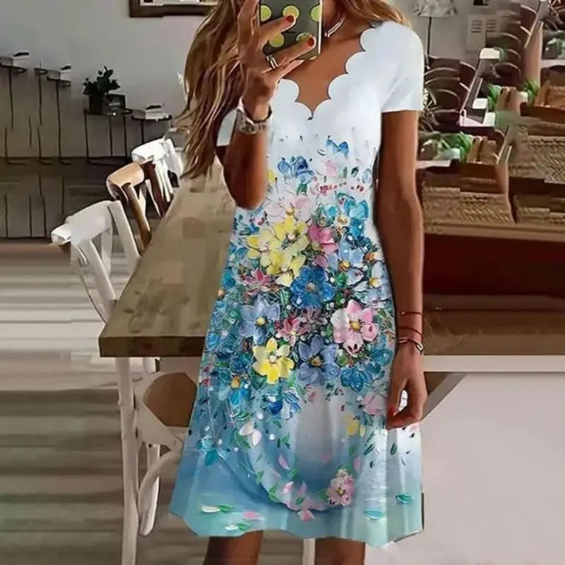 Solange - Abito estivo leggero e confortevole