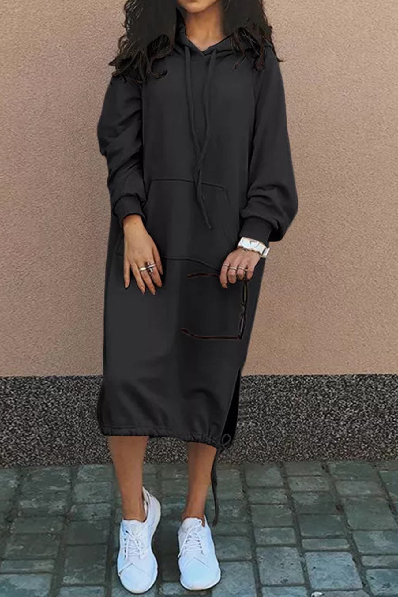 Annemarie® Felpa con cappuccio semplice ed elegante