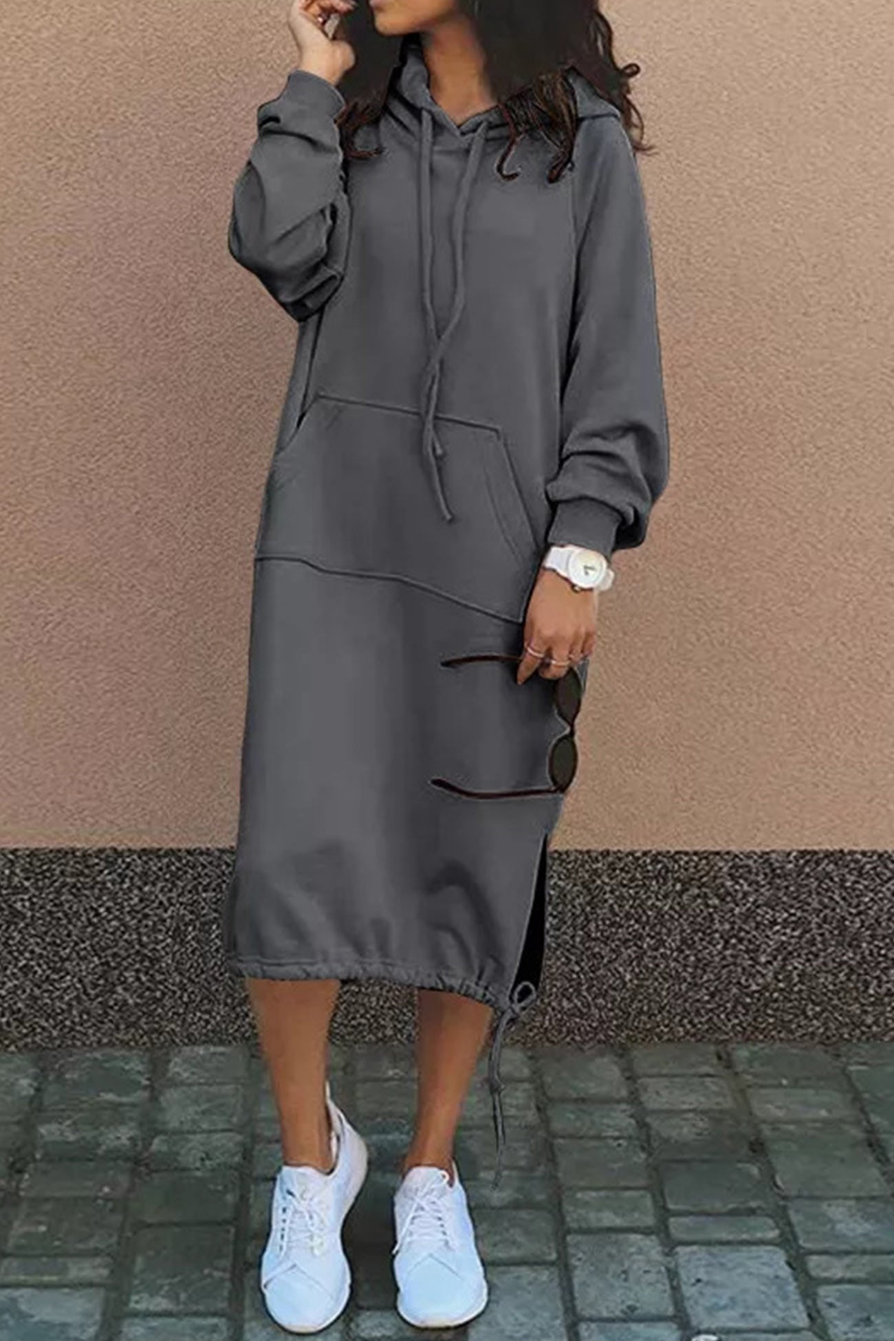 Annemarie® Felpa con cappuccio semplice ed elegante