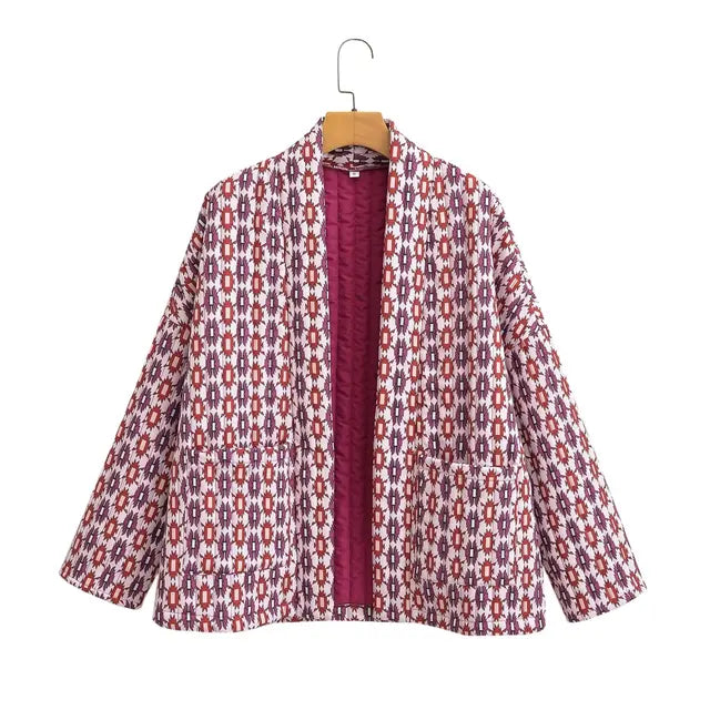 Giacca cappotto etnico da donna alla moda