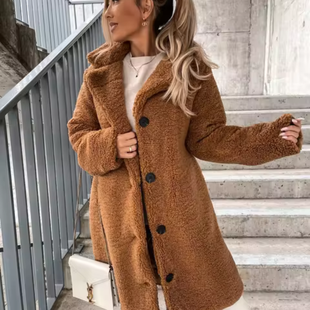 Tatjana - Cappotto elegante con maniche lunghe