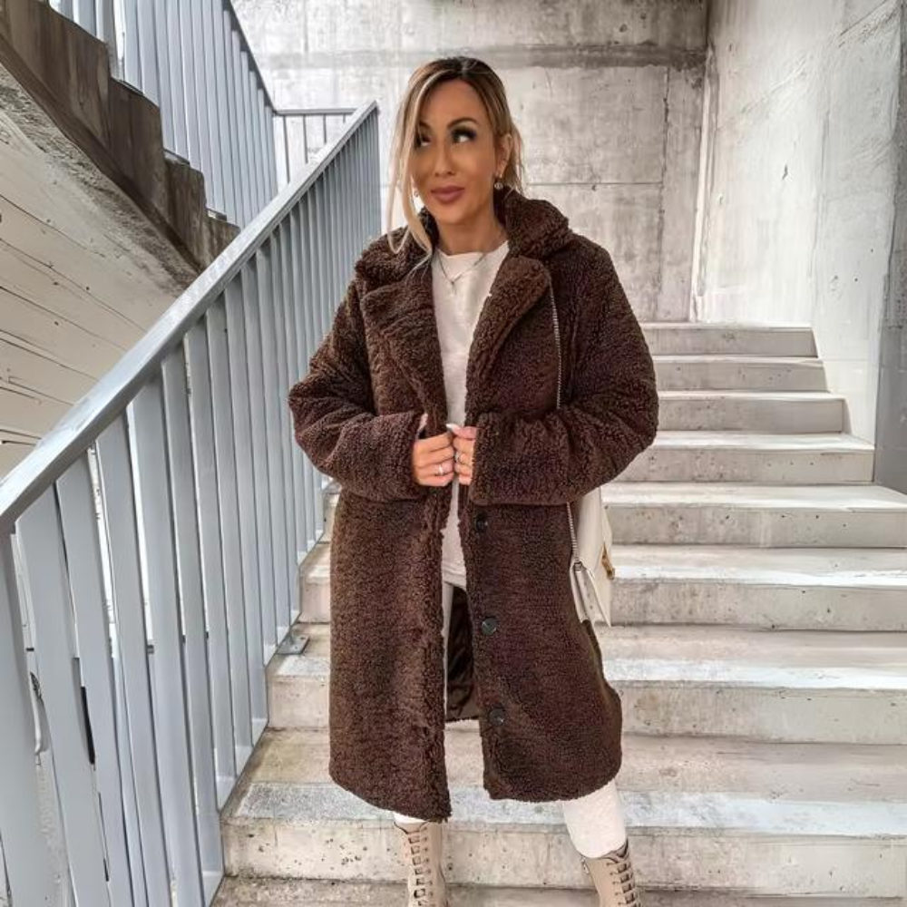 Tatjana - Cappotto elegante con maniche lunghe