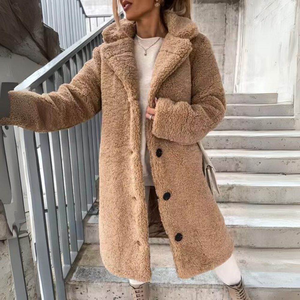 Tatjana - Cappotto elegante con maniche lunghe