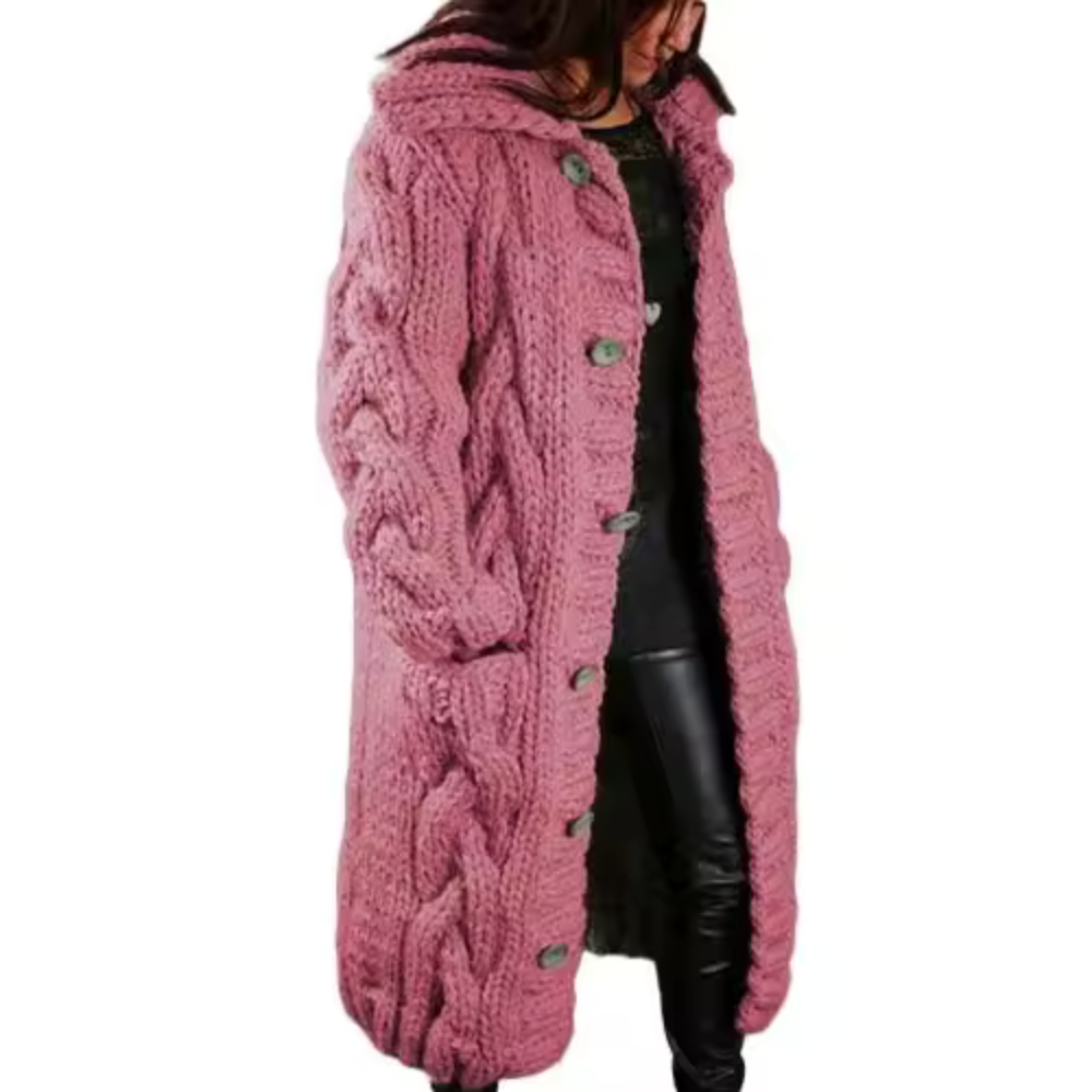 Teodora - Cappotto caldo con cappuccio