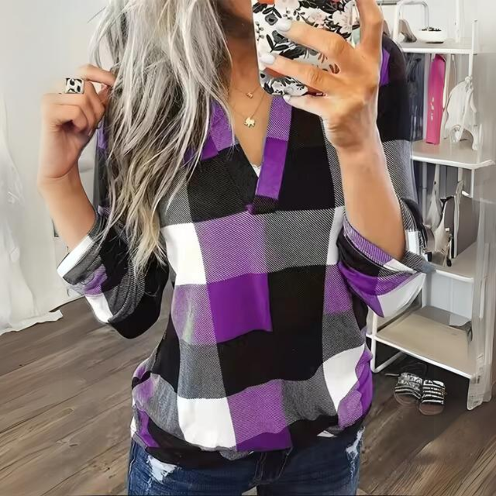 Tereza - Manica lunga casual primaverile