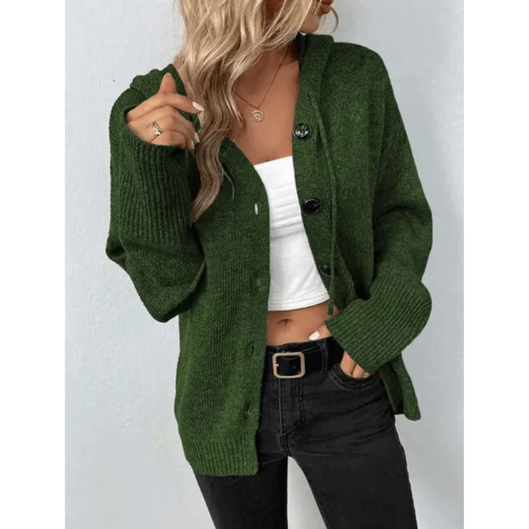 Brittan | Cardigan caldo da donna | Button Down