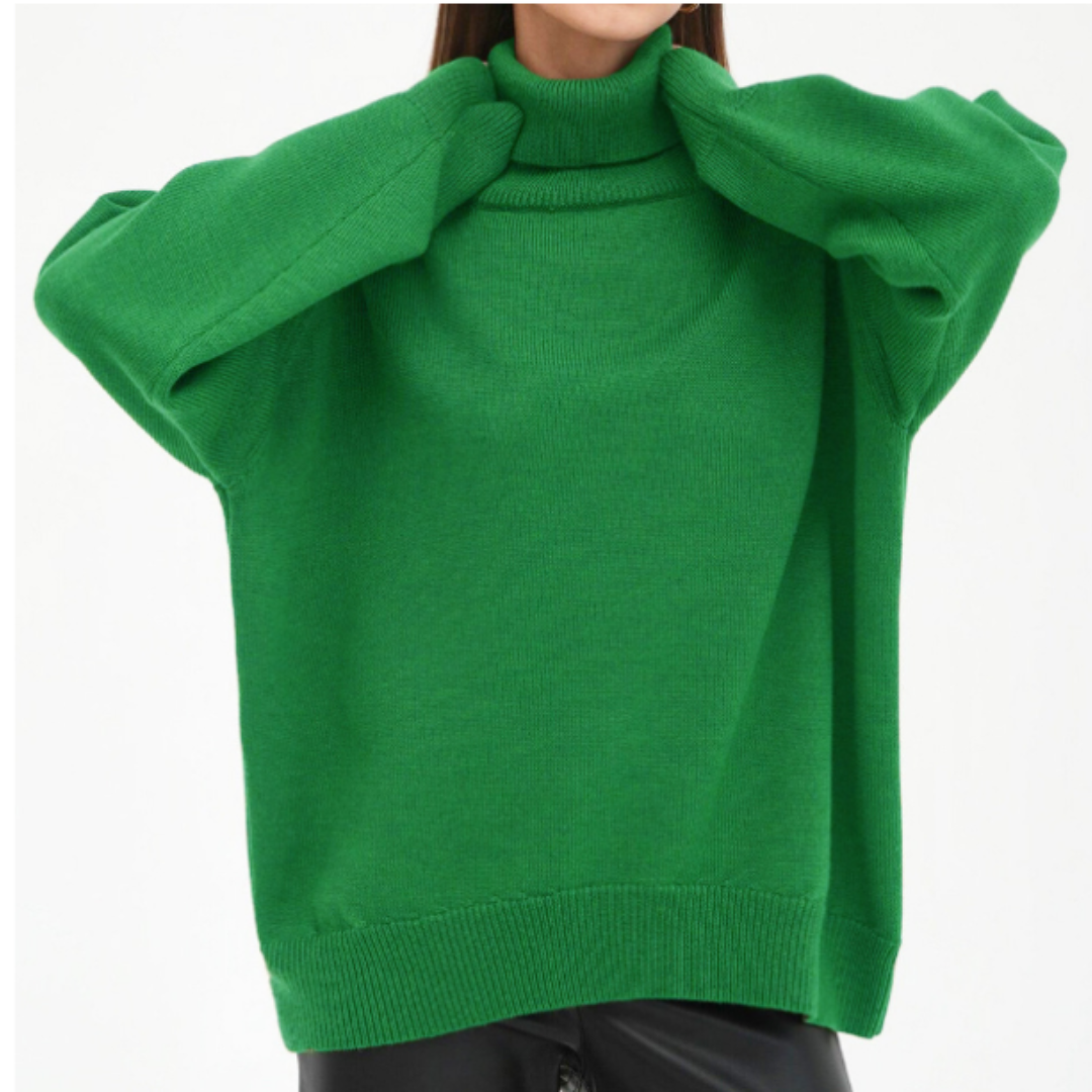 Elkein | Elegante maglione dolcevita da donna