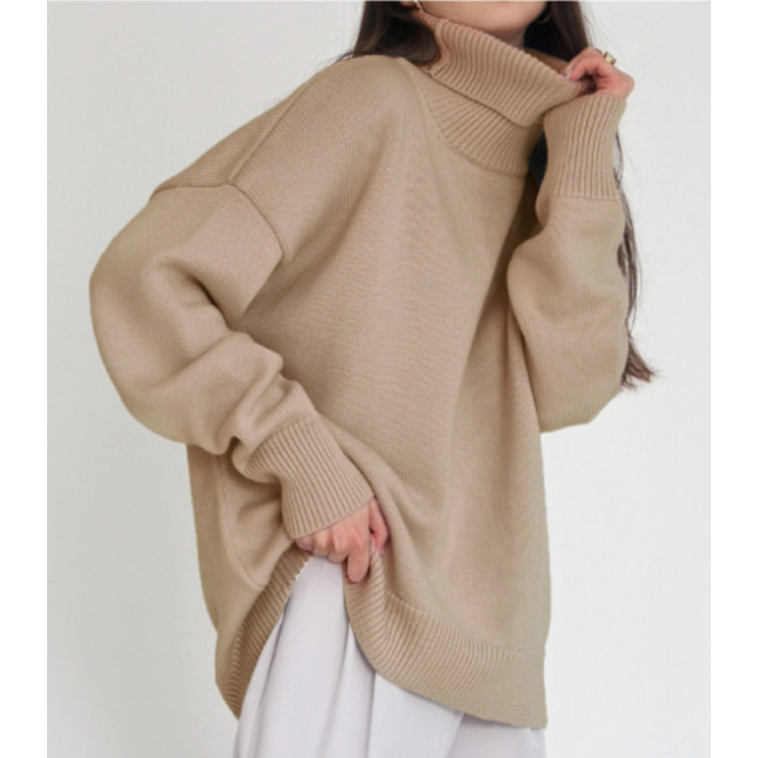 Elkein | Elegante maglione dolcevita da donna