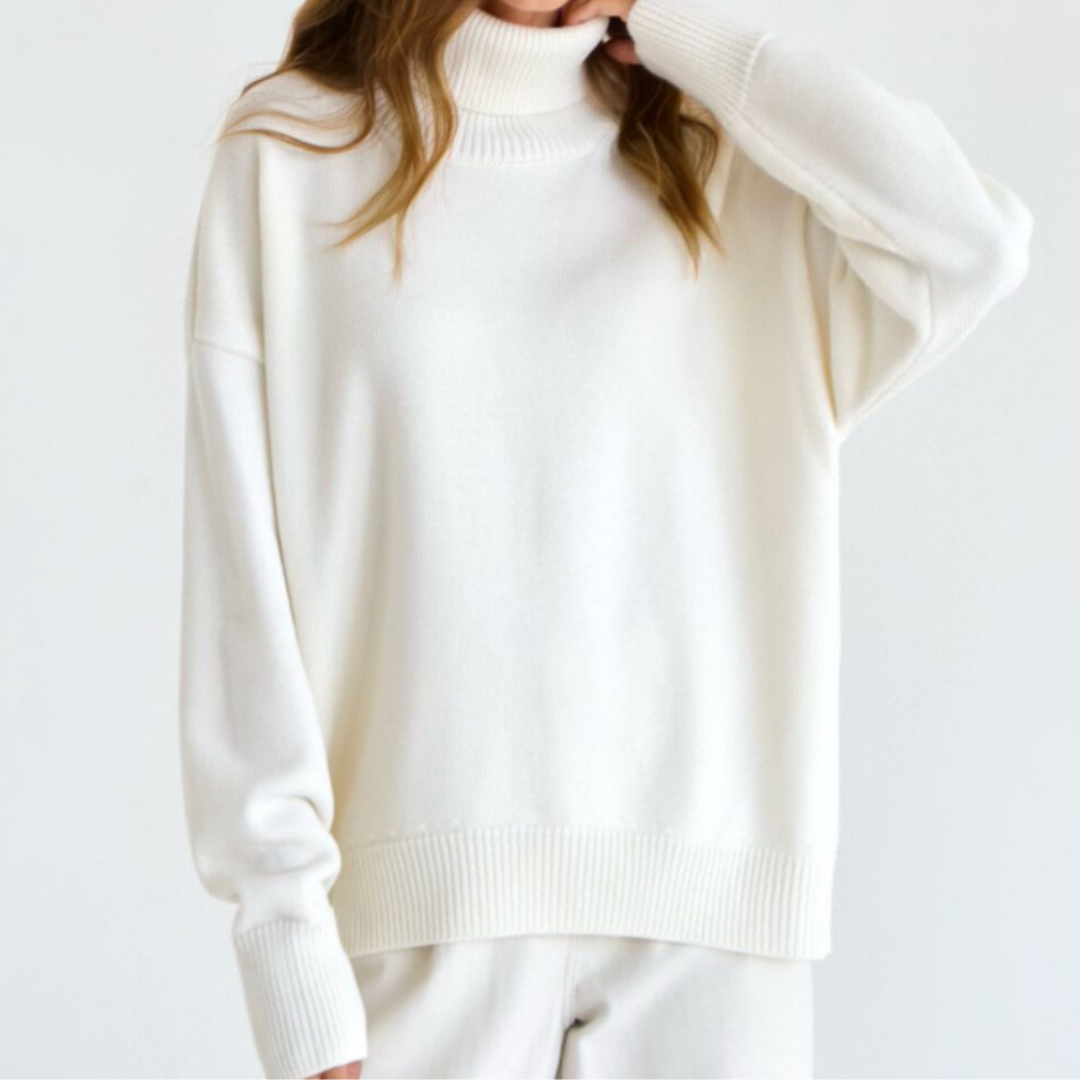 Elkein | Elegante maglione dolcevita da donna