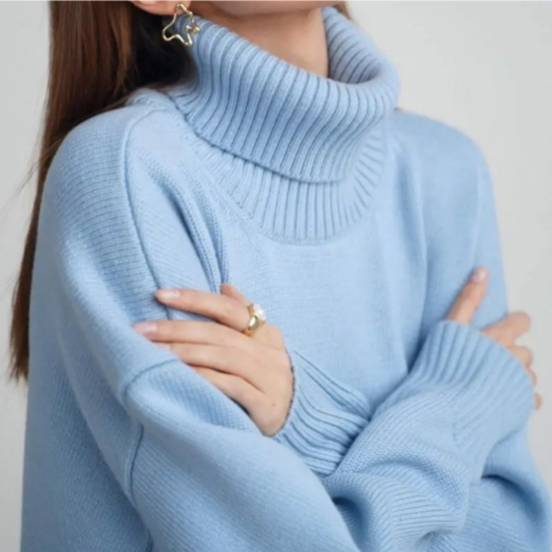 Elkein | Elegante maglione dolcevita da donna