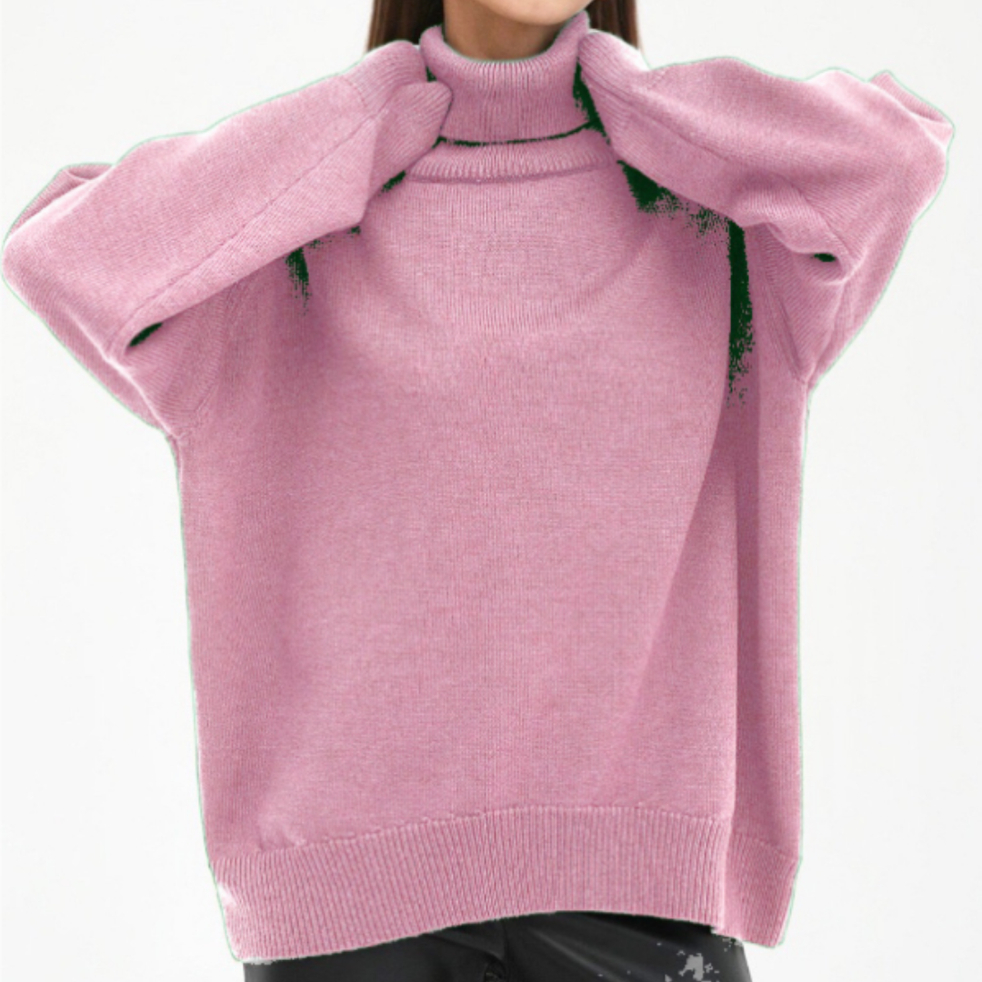 Elkein | Elegante maglione dolcevita da donna
