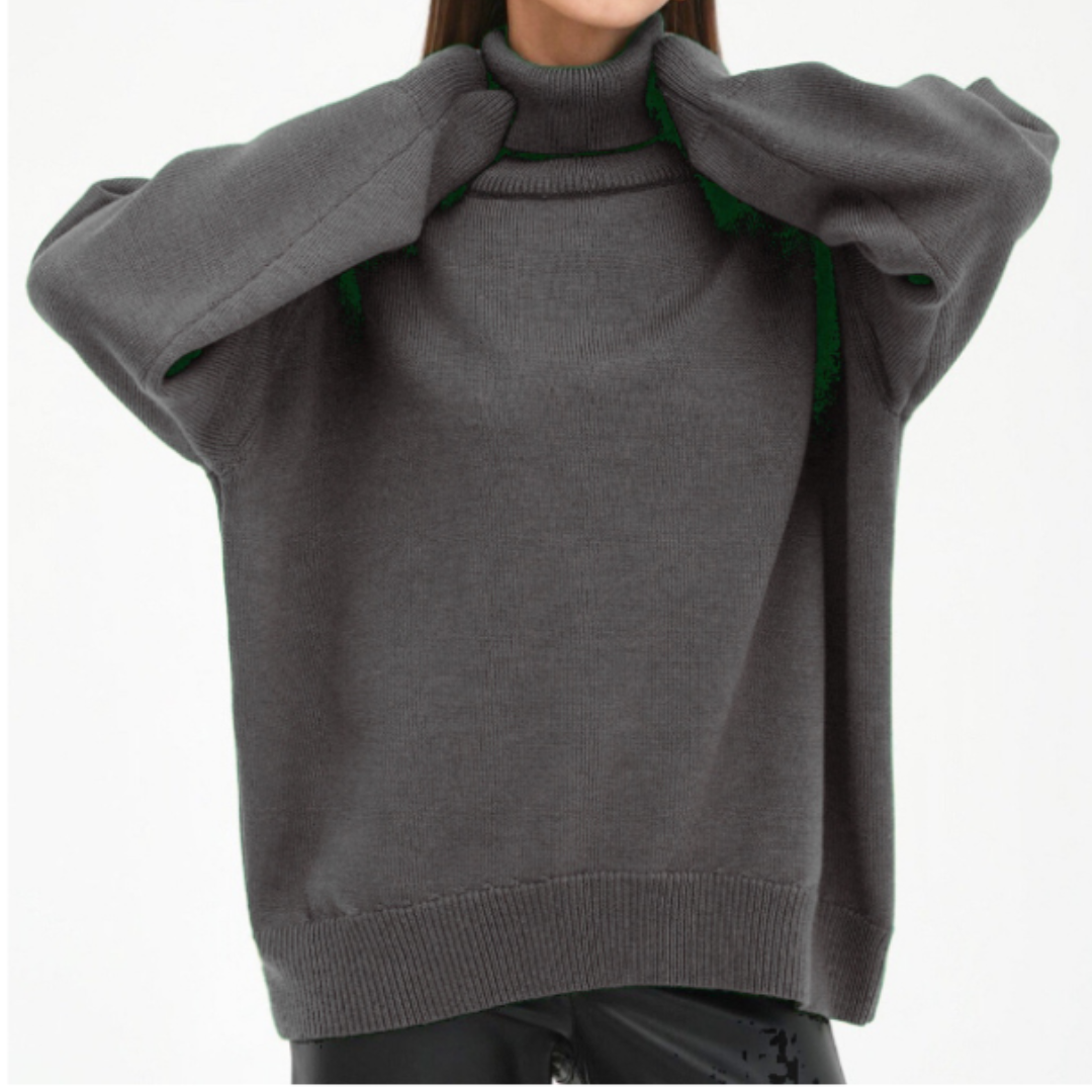 Elkein | Elegante maglione dolcevita da donna