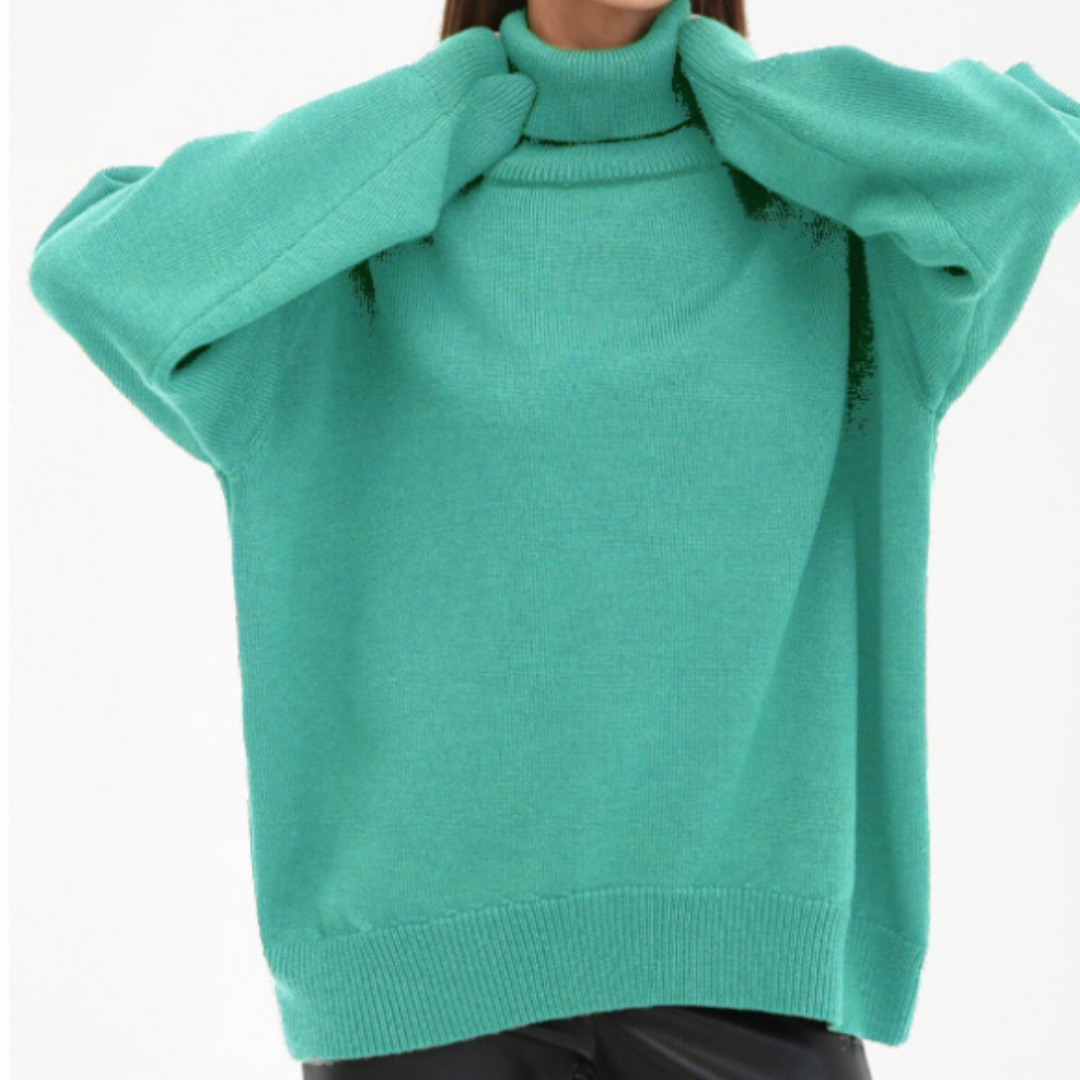 Elkein | Elegante maglione dolcevita da donna
