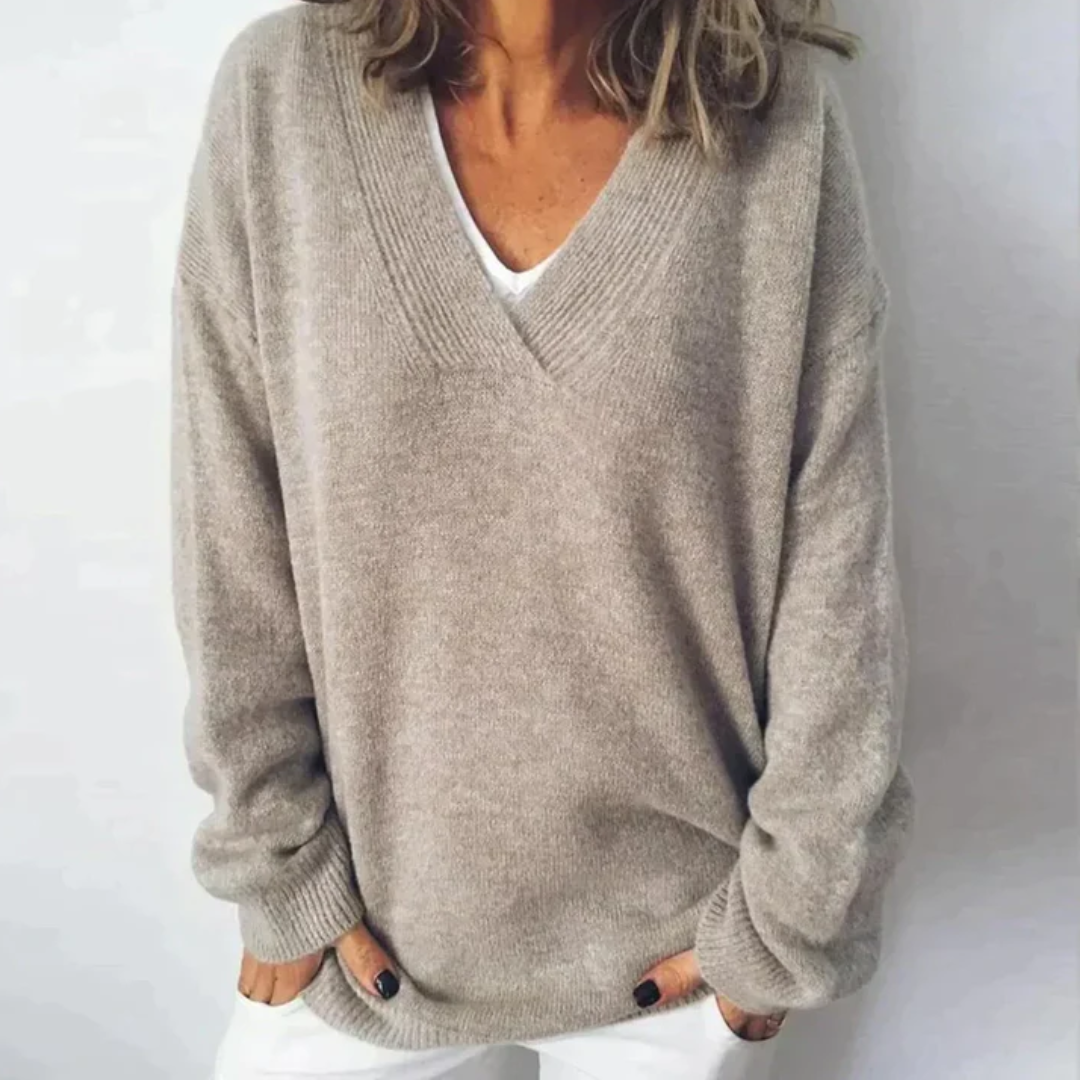 Esmee | Maglia da donna con scollo a V | Manica lunga