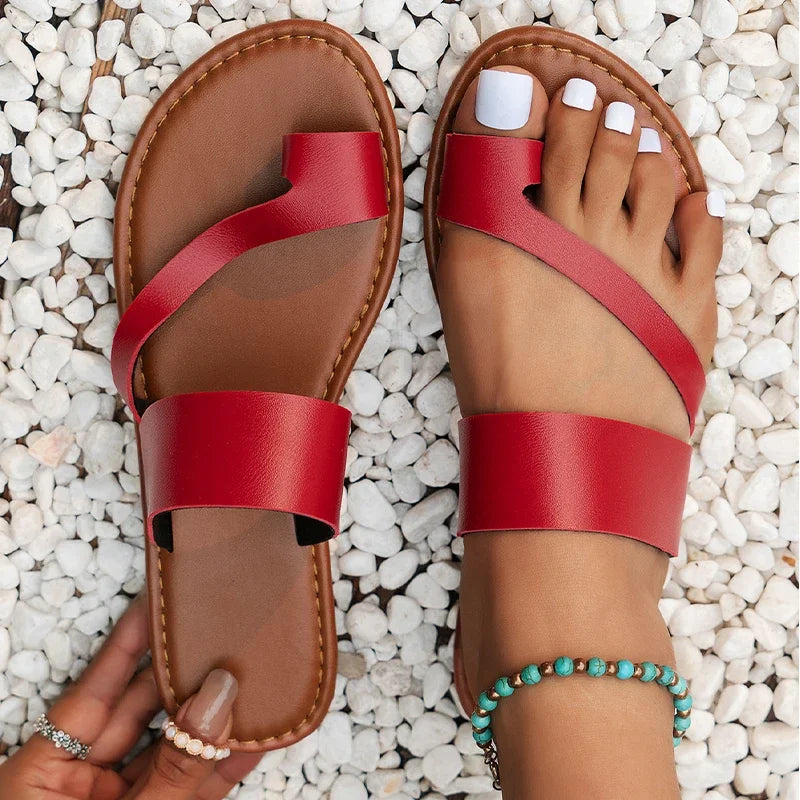 Val - Pantofole eleganti da donna in stile boemo