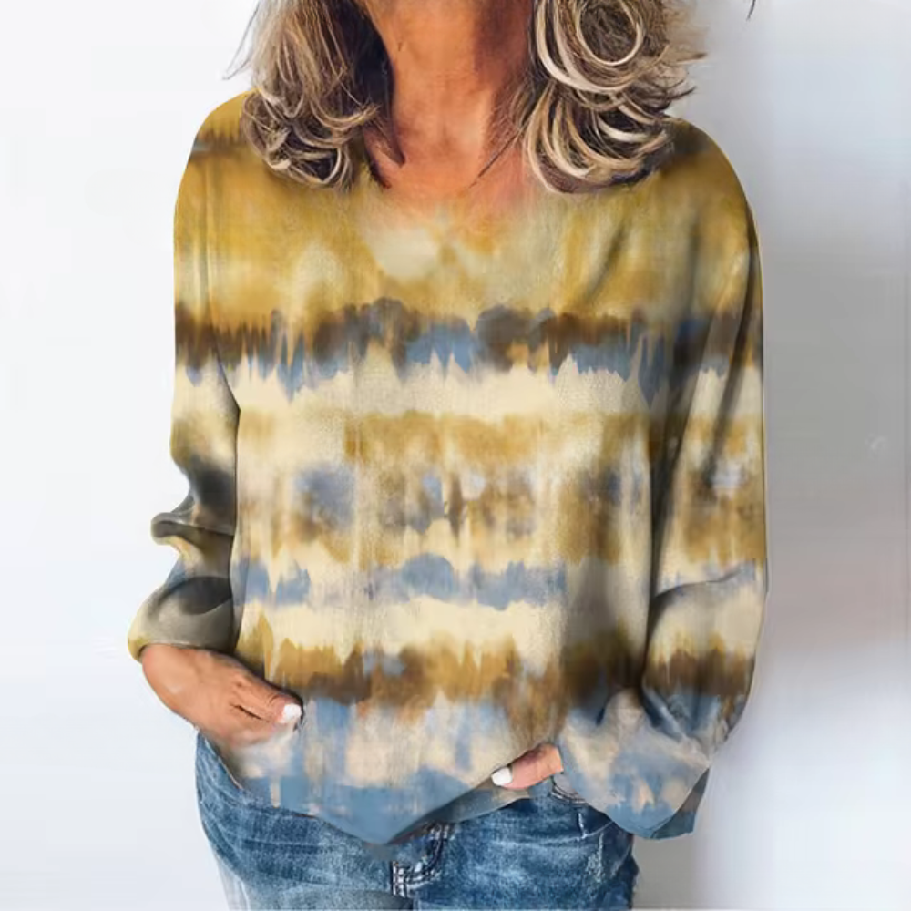 Vespera - Pullover casual sfumato
