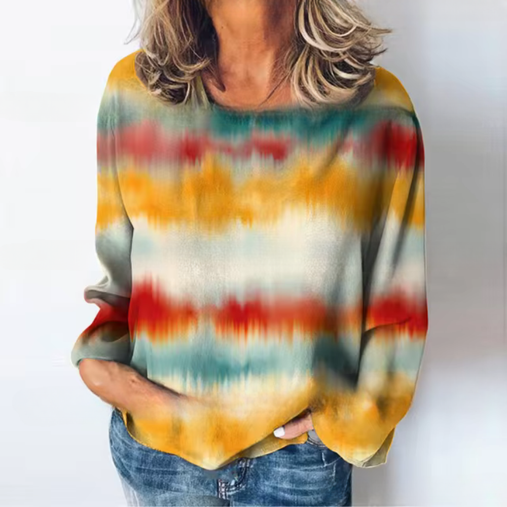 Vespera - Pullover casual sfumato