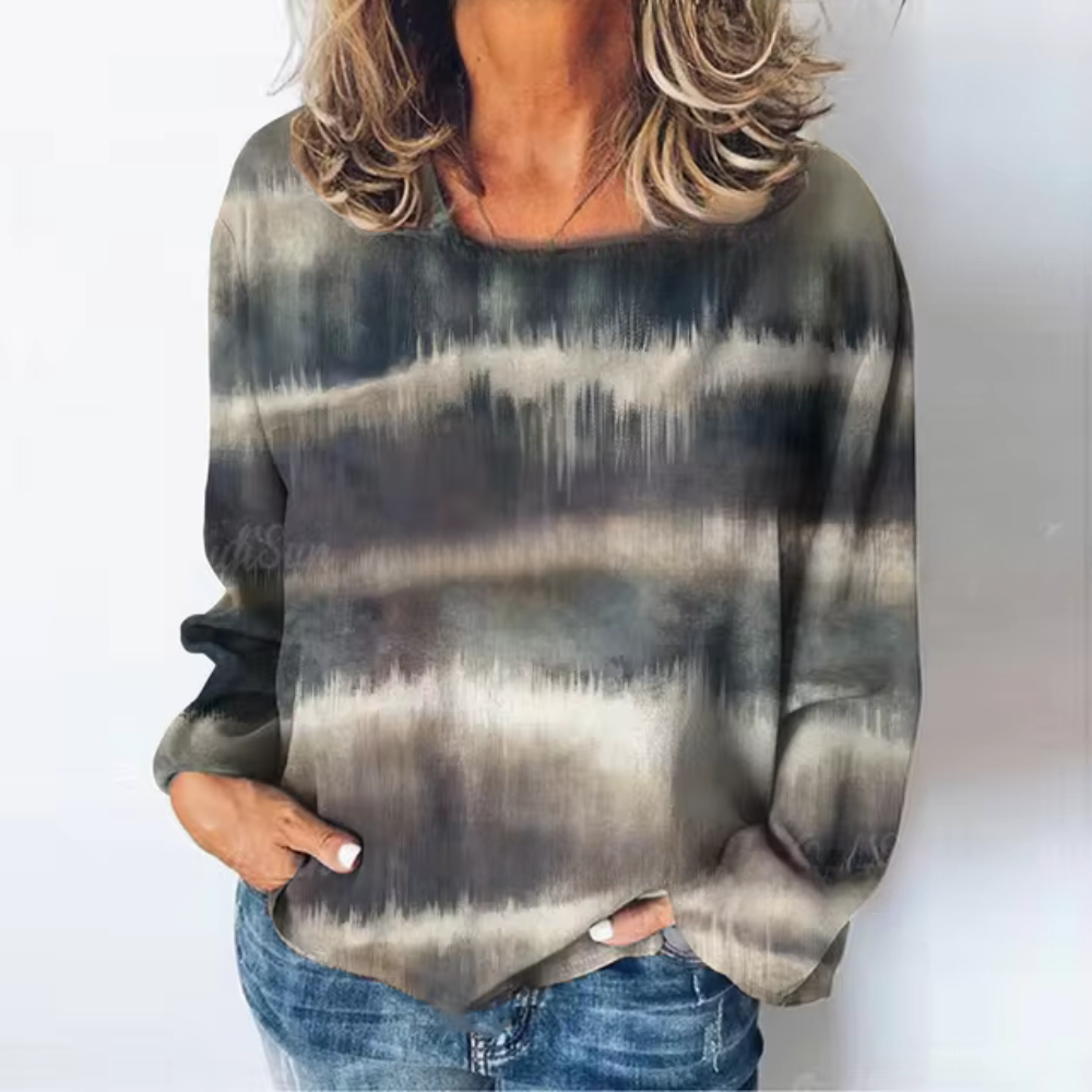 Vespera - Pullover casual sfumato