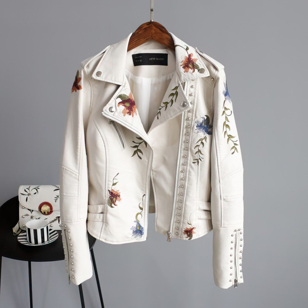 Line - Giacca in pelle vegana da donna