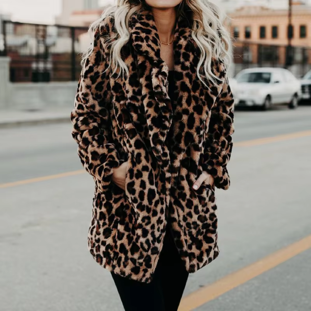 Willow - Caldo cappotto leopardato