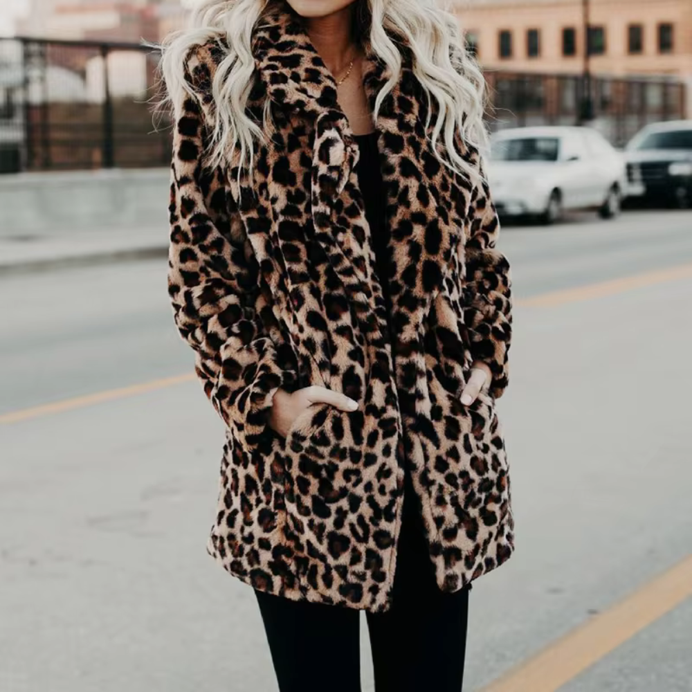 Willow - Caldo cappotto leopardato