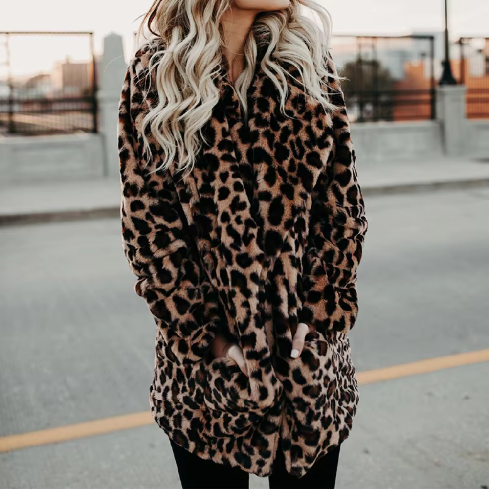 Willow - Caldo cappotto leopardato
