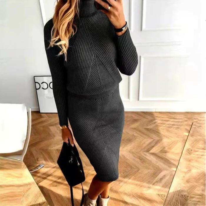 Christa | Abito in maglia con maglione accogliente