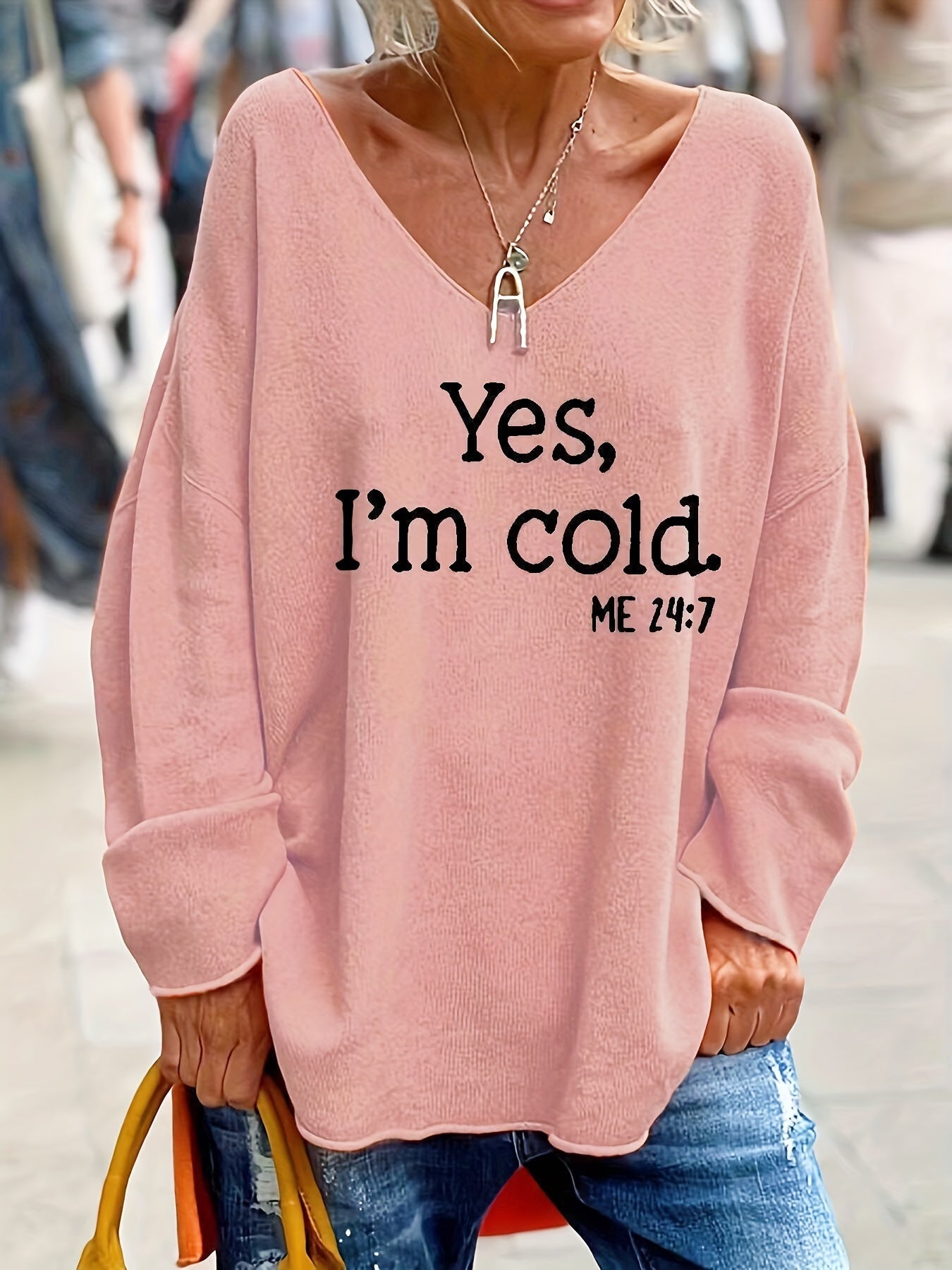 Silasa | Maglia da donna con scollo a V