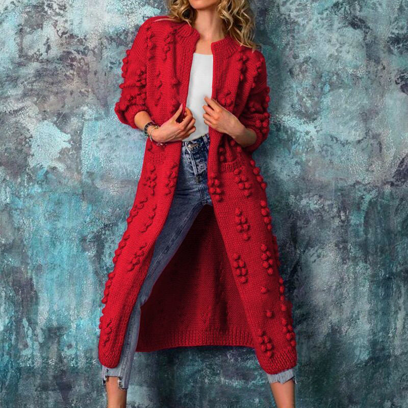 Cecilie - Elegante cardigan colorato da donna