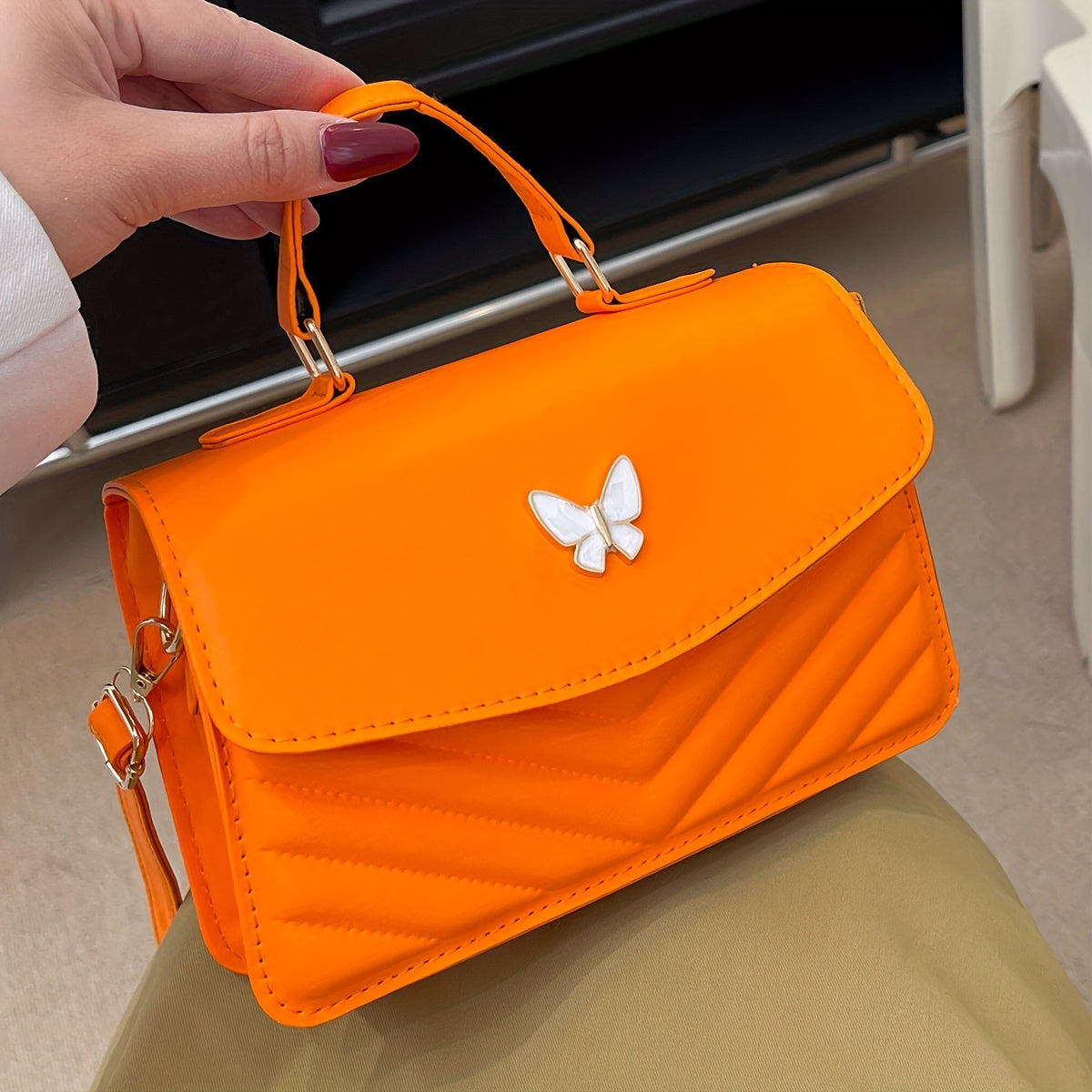 Sophie | Borsa a tracolla e crossbody di tendenza in tinta unita