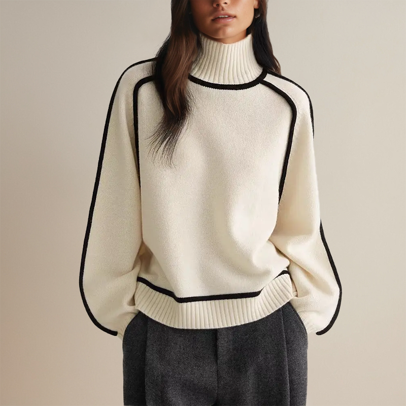 Meikena | Maglia dolcevita calda da donna | Inverno