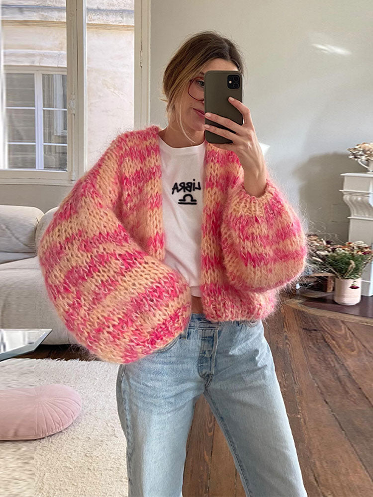 Ursulen | Donna Cardigan patchwork colorato