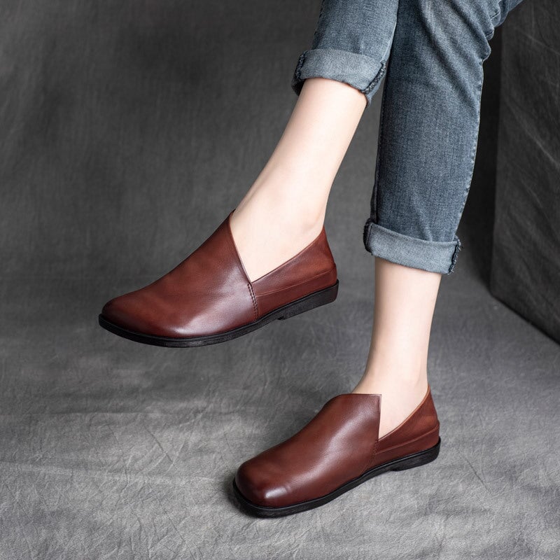 Scarpe casual in pelle di vacchetta di alto livello