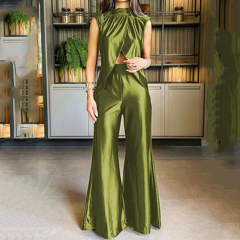 Nola - Set donna elegante Pantaloni e top Flair