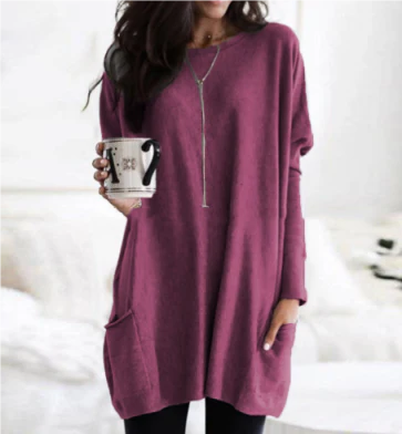Elkeiner | Maglia a maniche lunghe da donna | Confortevole