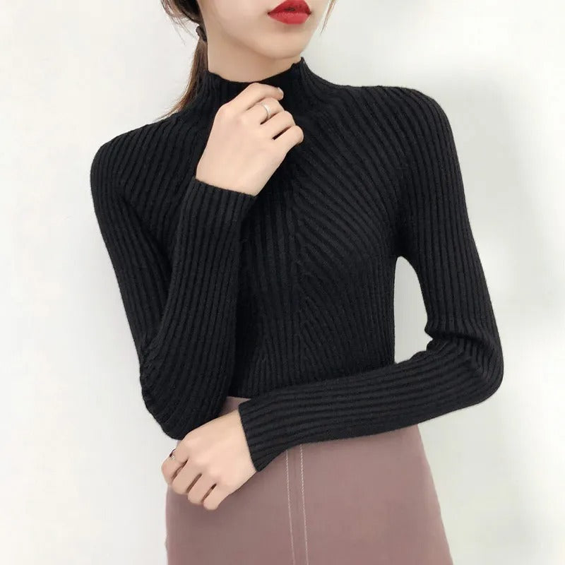 Joan- Maglia dolcevita da donna per tutti i giorni